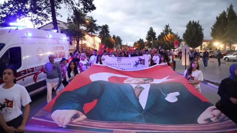 Safranbolu'da 30 Ağustos Zafer Bayramı Coşkusu