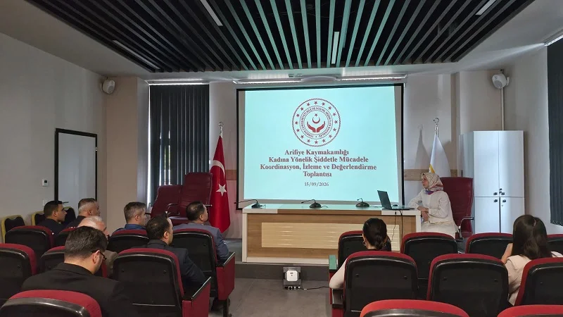 Sakarya'da Kadına Yönelik Şiddetle Mücadele Toplantısı Gerçekleştirildi