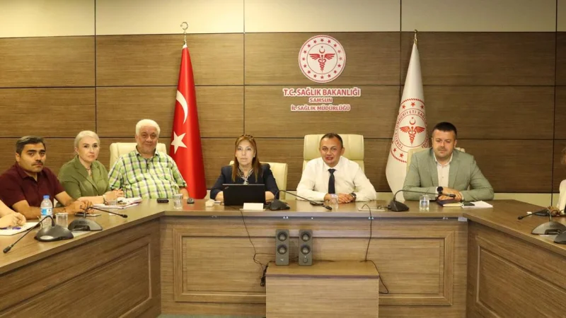 Samsun'da Halk Sağlığı Hizmetleri Masaya Yatırıldı
