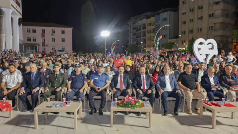 Sandıklı'da 15 Temmuz Demokrasi ve Milli Birlik Günü Anma Programı Düzenlendi