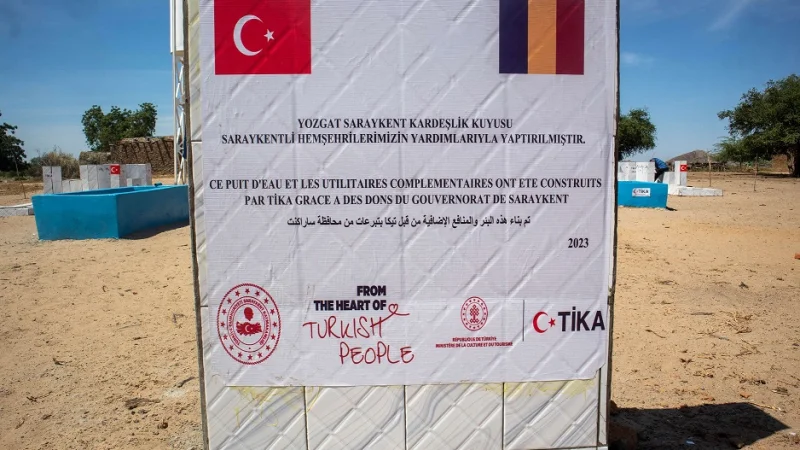 Saraykent Kaymakamlığı'ndan Afrika'da Su Kuyusu Projesi