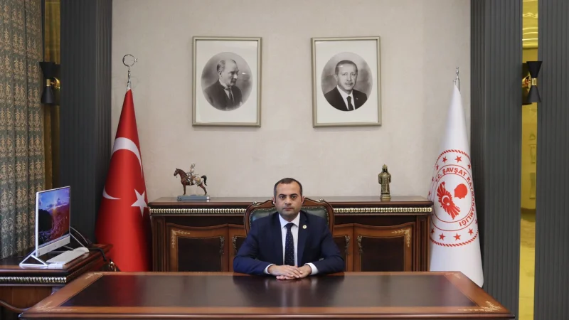 Şavşat Kaymakamı Bayram Köse'nin veda mesajı