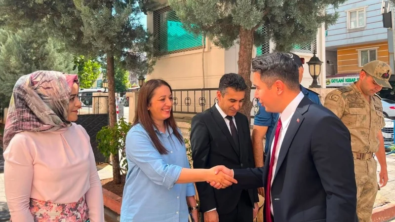Siirt'in Baykan İlçesinde Göreve Başlayan Kaymakam Mehmet Gündoğdu İçin Karşılama Töreni Düzenlendi