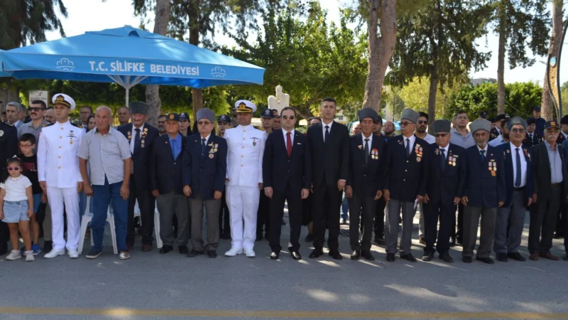 Silifke'de Gaziler Günü Törenlerle Kutlandı