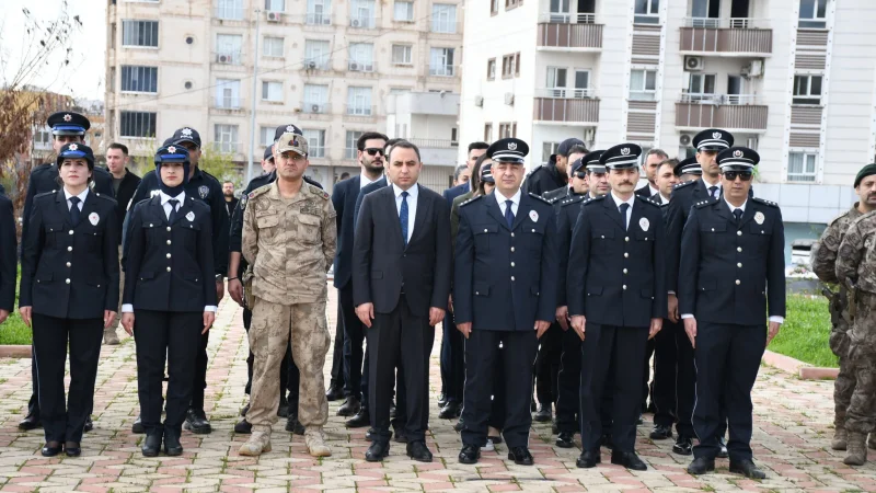 Silopi'de 10 Nisan Polis Haftası Törenle Kutlandı