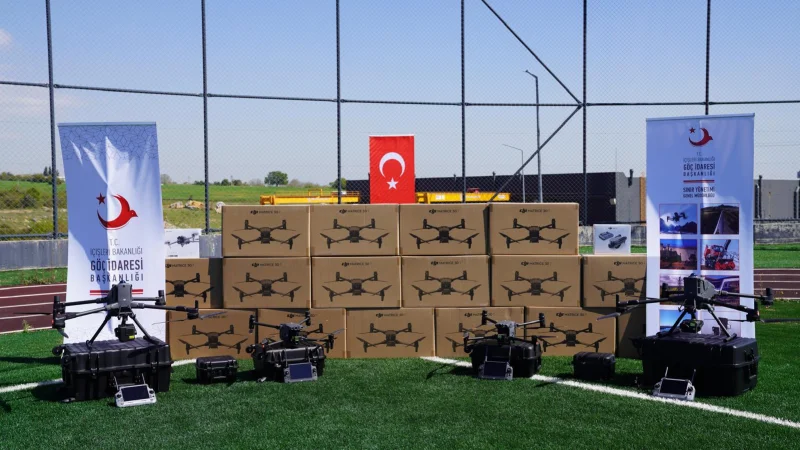 Sınır Güvenliğinde Teknoloji Dönemi: 391 Yeni Nesil Drone Envantere Girdi
