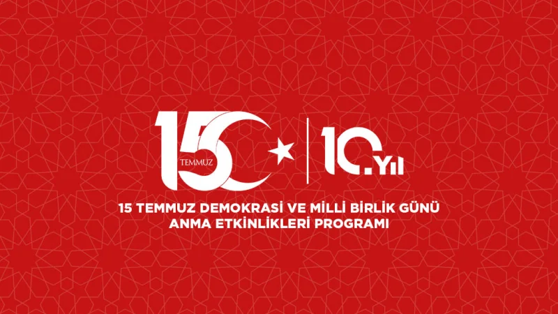 Sinop'ta 15 Temmuz Demokrasi ve Milli Birlik Günü Anma Programı Belli Oldu