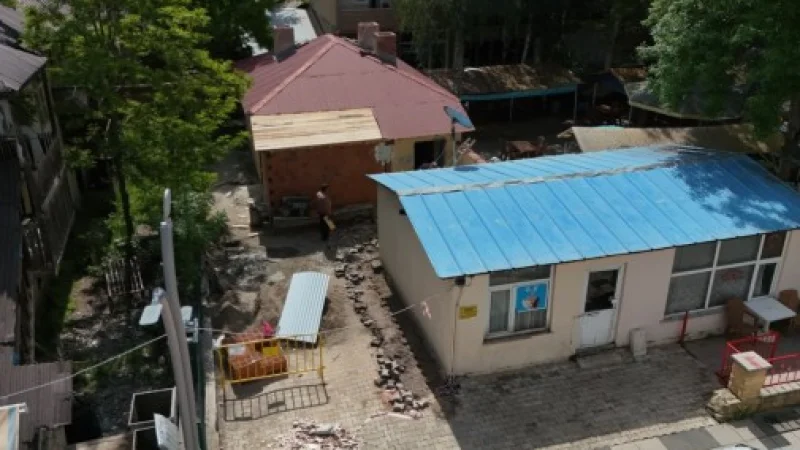 Şiran'da Eski Şehir Tuvaletleri Modernize Ediliyor