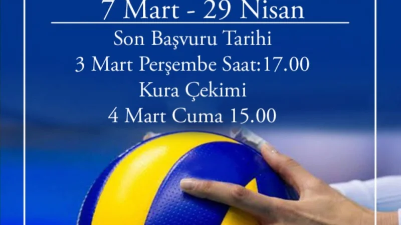 Sivas İmranlı'da 4. Geleneksel Voleybol Turnuvası Başlıyor