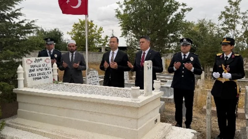 Sultanhanı'nda 30 Ağustos Zafer Bayramı'nda Şehitlik Ziyareti