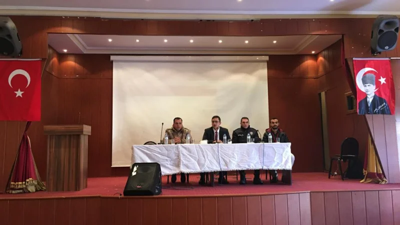 Taşlıçay'da Şubat Ayı Muhtarlar Toplantısı Gerçekleştirildi