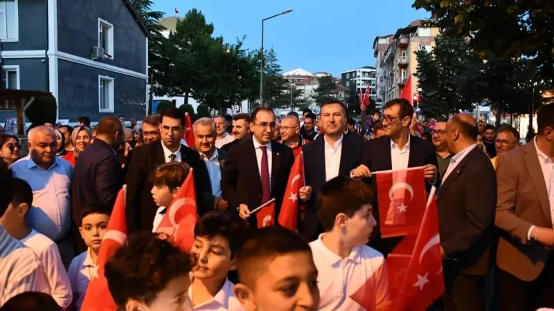 Tavşanlı'da 15 Temmuz Demokrasi ve Millî Birlik Günü Coşkuyla Anıldı