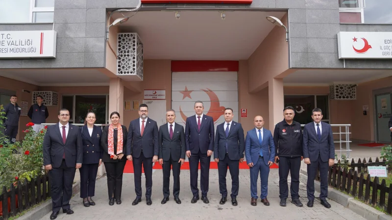 TBB ve Göç İdaresi Başkanlığı'ndan Edirne'de Ortak İnceleme