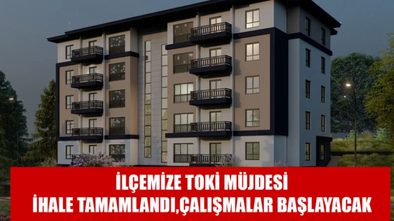Tefenni'de TOKİ Konutları İçin İhale Süreci Tamamlandı