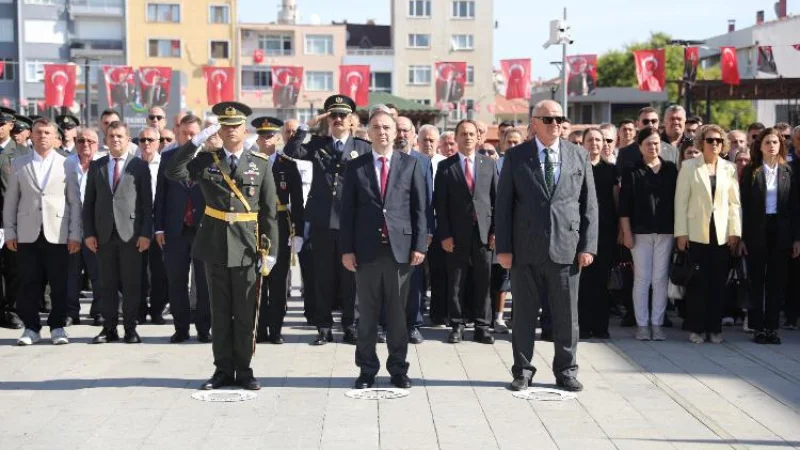 Tekirdağ'ın Hayrabolu İlçesinde 30 Ağustos Zafer Bayramı Törenlerle Kutlandı