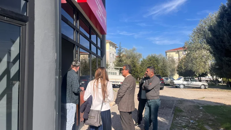 Tepebaşı Kaymakamı Sadettin Yücel'den ADEM'de Güvenlik Denetimi