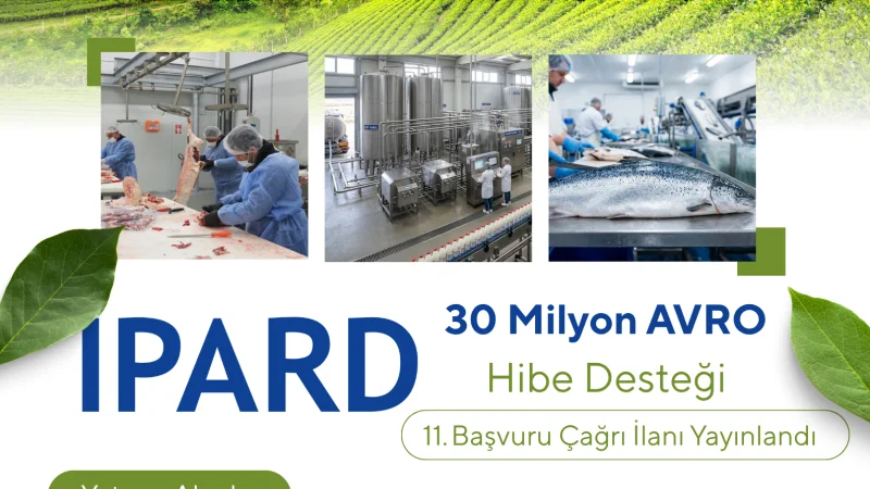 TKDK'dan IPARD III Programı İçin Yeni Çağrı İlanı