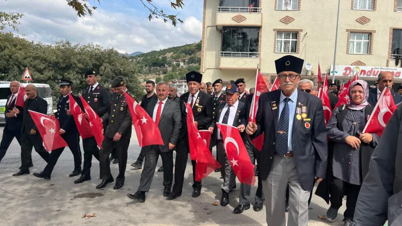 Tokat'ın Niksar İlçesinde 19 Eylül Gaziler Günü Törenlerle Kutlandı