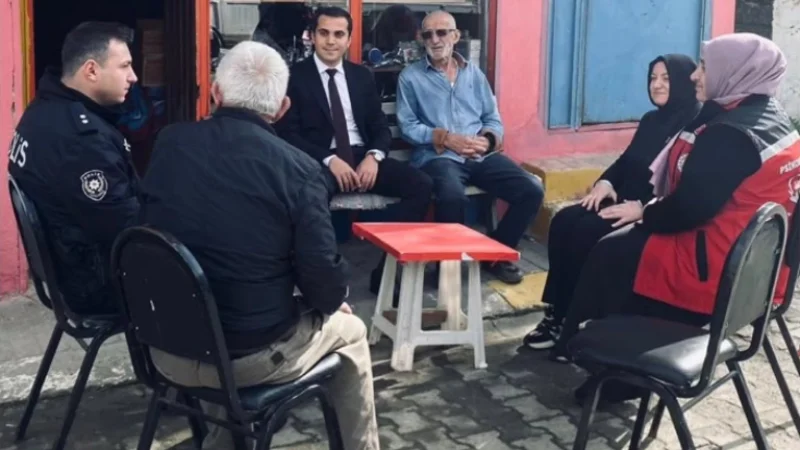 Trabzon'da Kıbrıs Gazisi Kemal Öztürk İş Yerinde Ziyaret Edildi