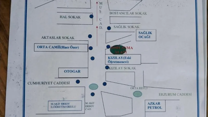 Varto'da Toplantı ve Gösteri Yürüyüşleri Güzergahları Belirlendi