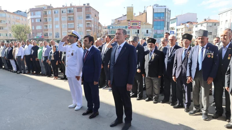 Zeytinburnu'nda 19 Eylül Gaziler Günü Törenle Kutlandı