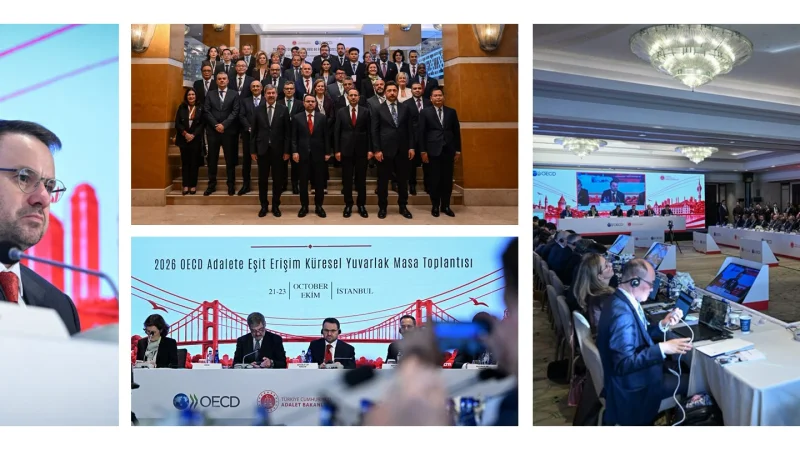 Adalet Bakanı Akın Gürlek, OECD'nin 'Adalete Eşit Erişim' Toplantısına Katıldı