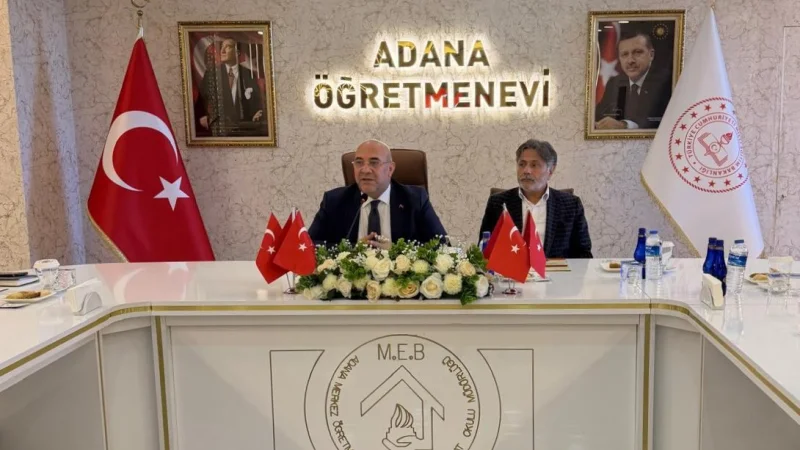Adana'da İlçe Müdürleri İstişare ve Değerlendirme Toplantısı Gerçekleştirildi