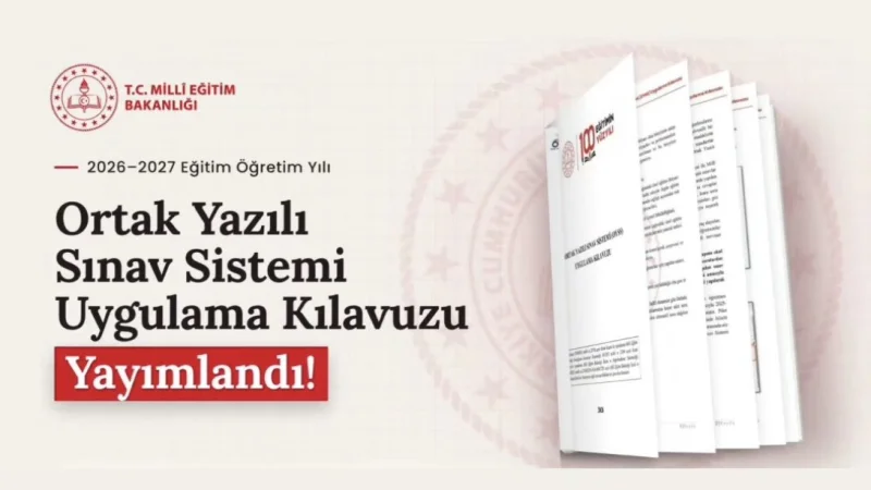 Afyonkarahisar'da Ortak Yazılı Sınav Sistemi (OYSS) Uygulama Kılavuzu Yayımlandı