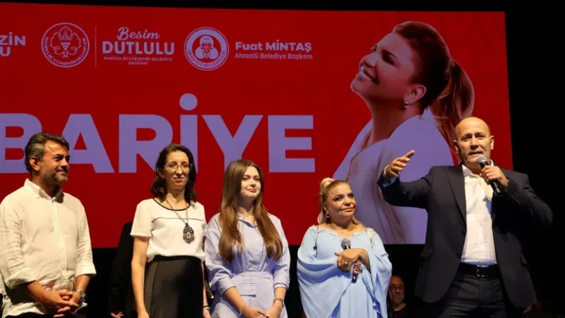 Ahmetli Kurtuluş Festivali Kibariye Konseriyle Sona Erdi