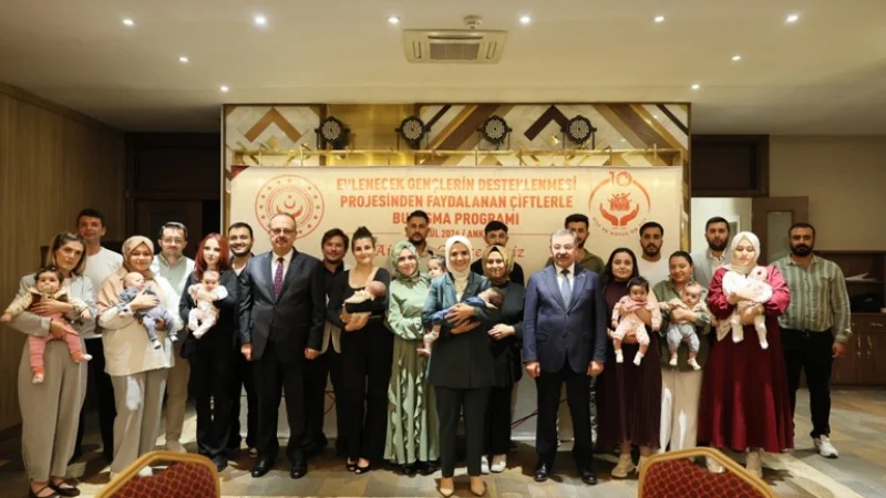 Aile ve Gençlik Fonu'ndan Genç Çiftlere Ekim Ayında Milyarlık Destek