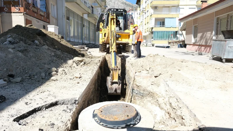 Antalya'da Elmalı İlçesinin Altyapısı Yenileniyor