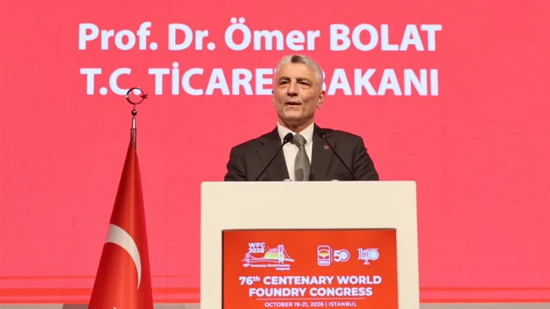 Bakan Bolat: Türkiye döküm sektöründe Avrupa'da ikinci sırada