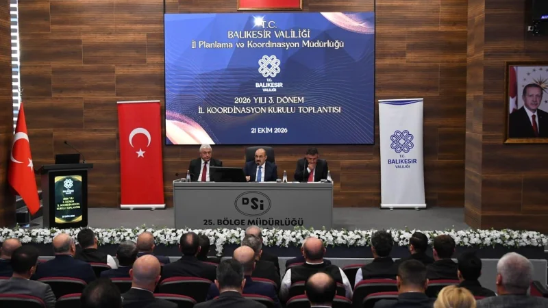 Balıkesir'de 569 Yatırım Projesi Masaya Yatırıldı