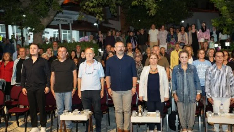 Balıkesir'in Gömeç İlçesinde Zabıta Haftası ve Konser Coşkusu