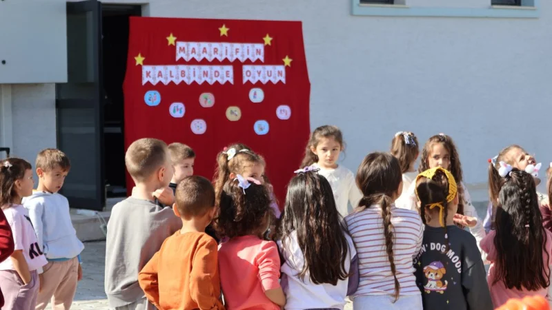 Bilecik'te Minikler 'Maarifin Kalbinde Oyun' ile Eğlenerek Öğreniyor