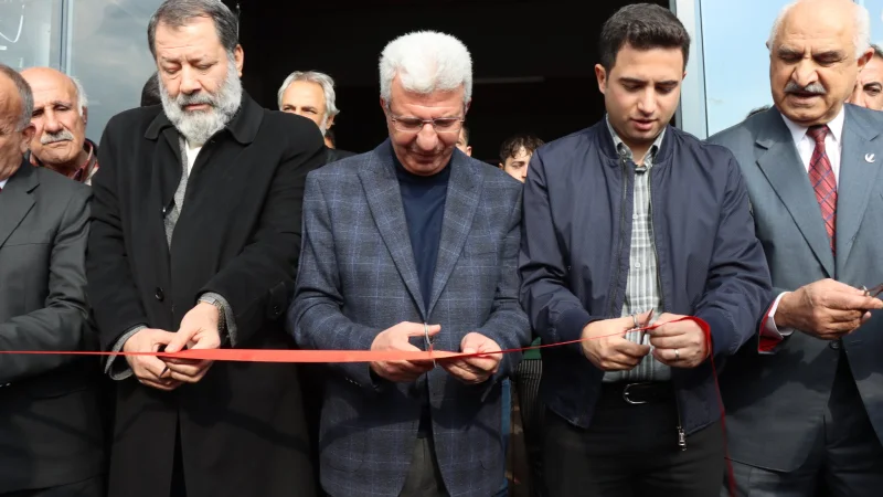 Bingöl'ün Genç İlçesinde Millet Kafe Restoran Törenle Hizmete Girdi
