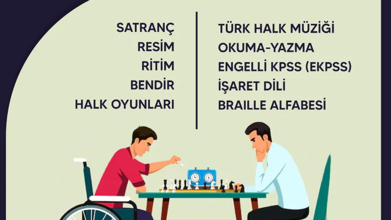 Buca'da Özel Gereksinimli Bireyler İçin Ücretsiz Kurs Dönemi Başlıyor