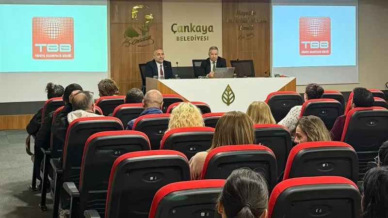 Çankaya Belediyesi Personeline Resmi Yazışma Kuralları Eğitimi Verildi