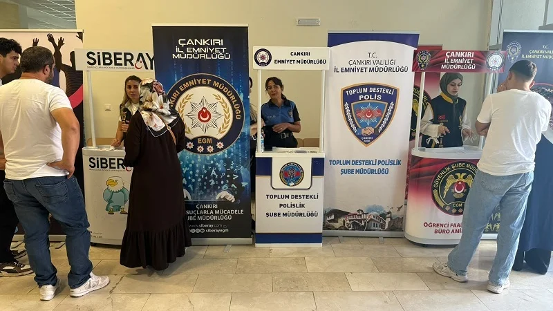 Çankırı'da Üniversite Kayıt Döneminde Güvenlik Bilgilendirmesi