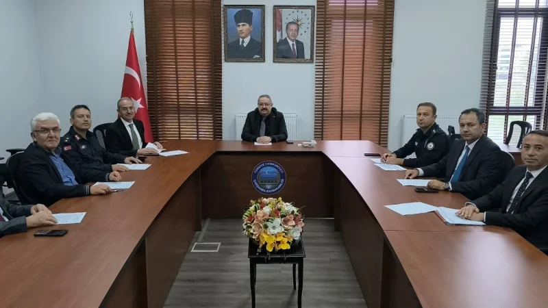 Çarşamba'da KPSS Ortaöğretim Sınavı İçin Koordinasyon Toplantısı Yapıldı
