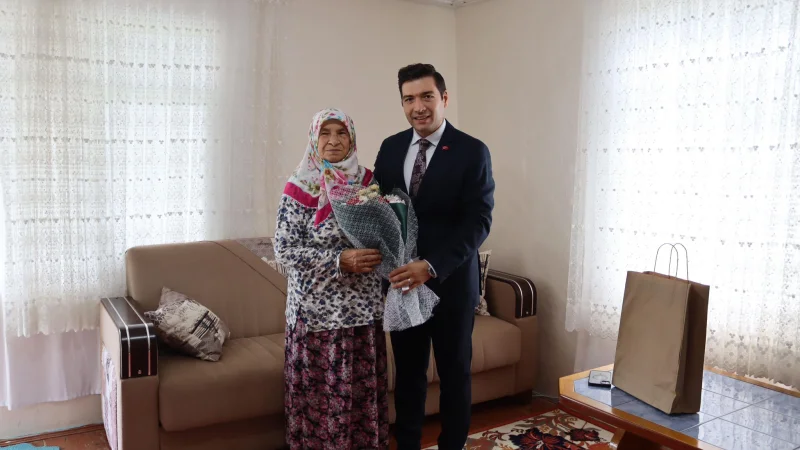 Cide'de 30 Ağustos Zafer Bayramı'nda Şehit Ailelerine Ziyaret