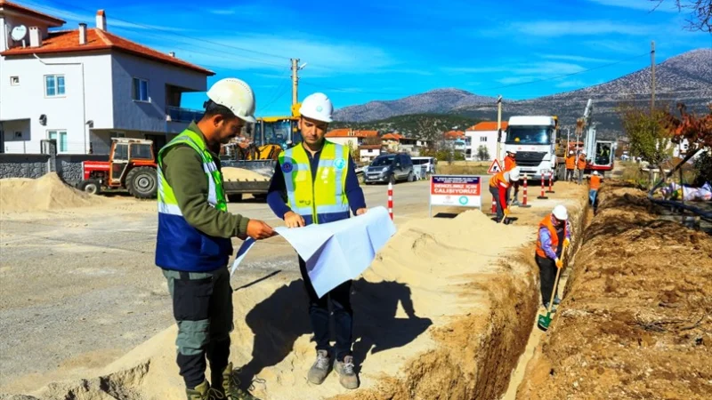 Denizli'nin Tavas İlçesinde 45,3 Milyon TL'lik Altyapı Yatırımı Tamamlandı
