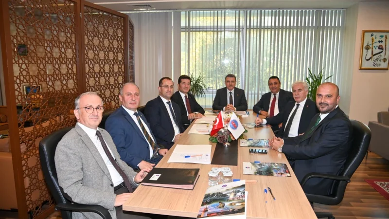 Doğu Karadeniz Belediyeler Birliği Encümen Toplantısı Gümüşhane'de Yapıldı