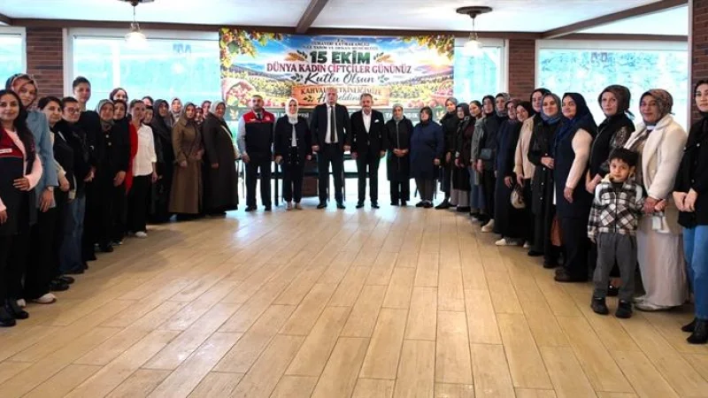 Düzce'de Kadın Çiftçiler Dünya Kadın Çiftçiler Günü'nde Bir Araya Geldi