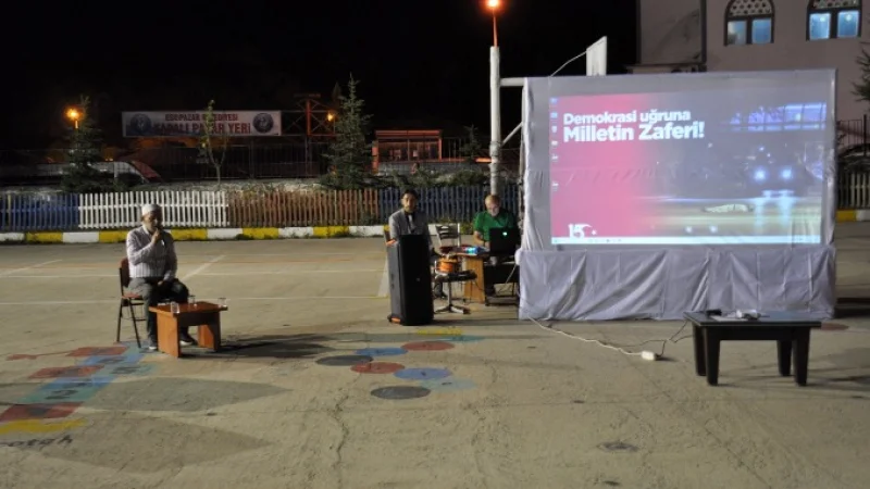 Eskipazar'da 15 Temmuz Demokrasi ve Millî Birlik Günü Programlarla Anıldı