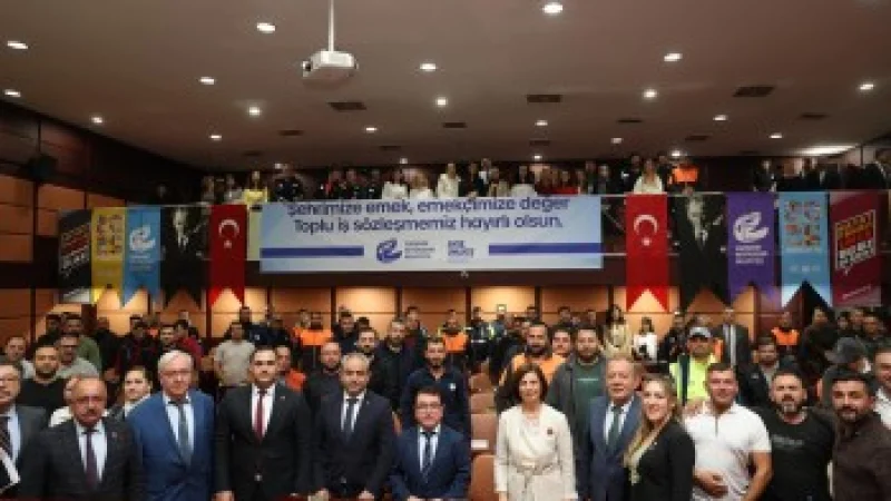 Eskişehir Büyükşehir Belediyesi’nde Toplu İş Sözleşmesi İmzalandı: Yüzde 26 Zam