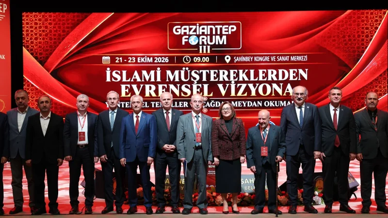Gaziantep'te Uluslararası Forum: Dünyanın Farklı Ülkelerinden Akademisyenler Buluştu