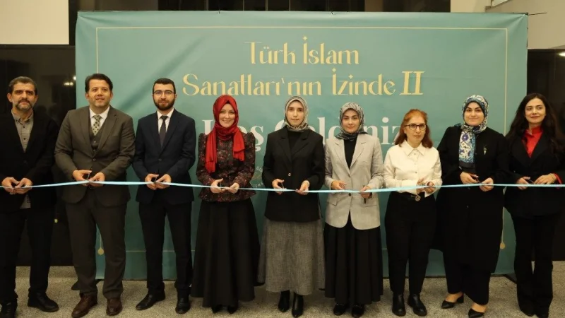 Gebze'de 'Türk İslam Sanatları’nın İzinde II' Sergisi Ziyarete Açıldı