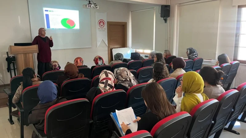 Gümüşhane'de Bağımlılıkla Mücadele Kapsamında Farkındalık Eğitimi Verildi