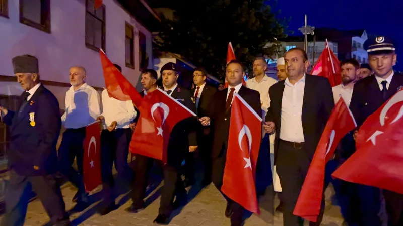Hanönü'nde 15 Temmuz Demokrasi ve Milli Birlik Günü Anma Etkinlikleri Düzenlendi